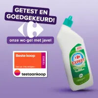 Getest en goedgekeurd! onze wc-gel met javel 